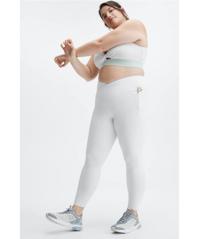 Women's Oasis PureLuxe High-Waisted Legging 7/8 Length Soft Grey $28.80 Activewear