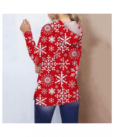 Christmas Sweatshirts For Women Christmas Vacation Sweatshirts Clothes Teen Girl Casual Sweater Pullover Sweatshirt 2-red $11...