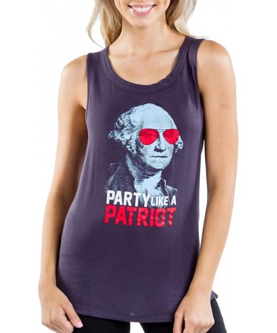 Patriotic Tank Tops for Women - Red White Blue 4th of July Tops for Women - Casual Summer Tanks for July 4th Party Like a Pat...