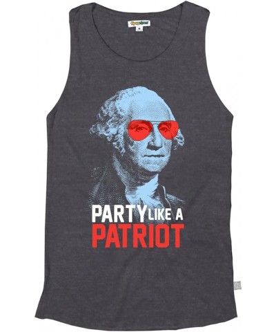 Patriotic Tank Tops for Women - Red White Blue 4th of July Tops for Women - Casual Summer Tanks for July 4th Party Like a Pat...