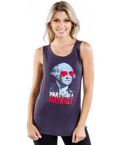 Patriotic Tank Tops for Women - Red White Blue 4th of July Tops for Women - Casual Summer Tanks for July 4th Party Like a Pat...