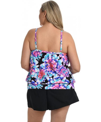 Women's Standard Bandeau Tankini Swimsuit Top Black//Mum's the Word $22.97 Swimsuits