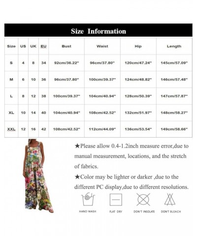 Rompers For Women Casual Jumpsuits Vintage Linen Boho Printed Wide Leg Summer Romper Sleeveless Overalls Loose Pant 02-brown ...