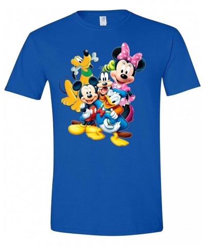 Family Trip Matching T-Shirt, Disney Trip T-Shirt, Mickey and Friend Shirt Royal Blue $15.04 T-Shirts