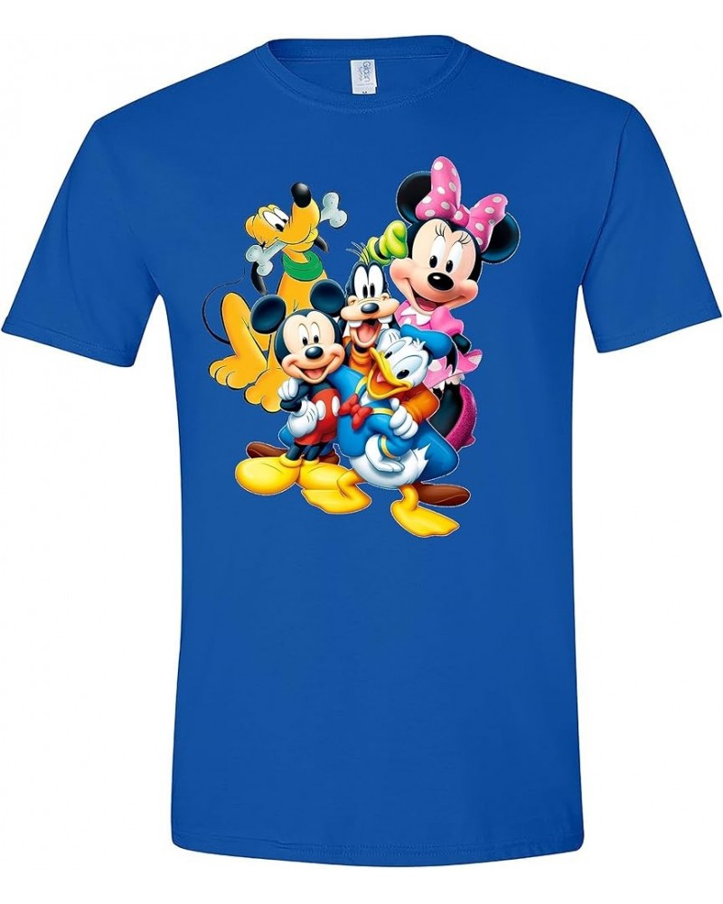 Family Trip Matching T-Shirt, Disney Trip T-Shirt, Mickey and Friend Shirt Royal Blue $15.04 T-Shirts