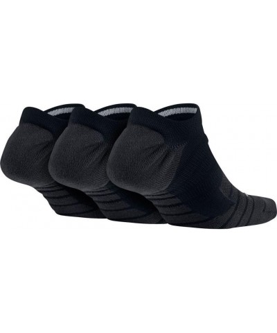 Women's Dry Cushion No Show Training Sock (3 Pair) (S Black)❗️Ships Directly from $25.77 Activewear