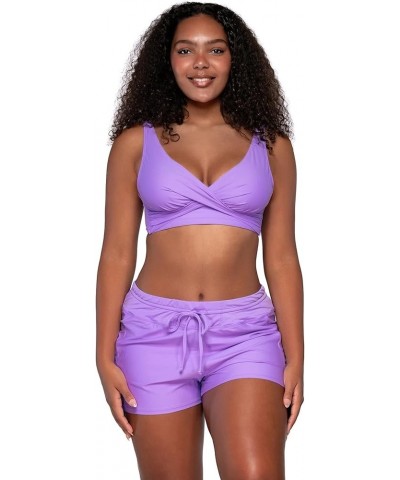 Laguna Swim Short Women's Swimsuit Bottom Passion Flower $37.38 Swimsuits