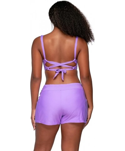 Laguna Swim Short Women's Swimsuit Bottom Passion Flower $37.38 Swimsuits