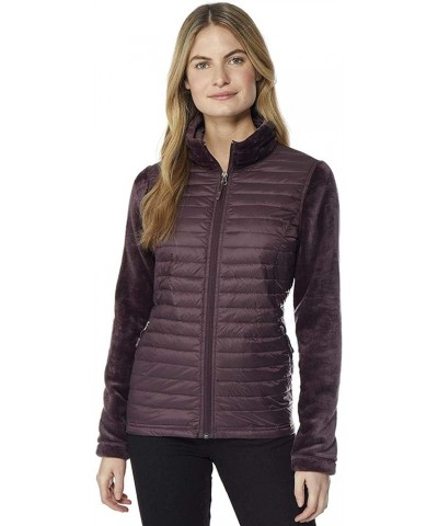 Women's Luxe Fur Mix Media eggplant $25.17 Jackets