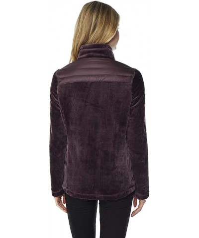 Women's Luxe Fur Mix Media eggplant $25.17 Jackets