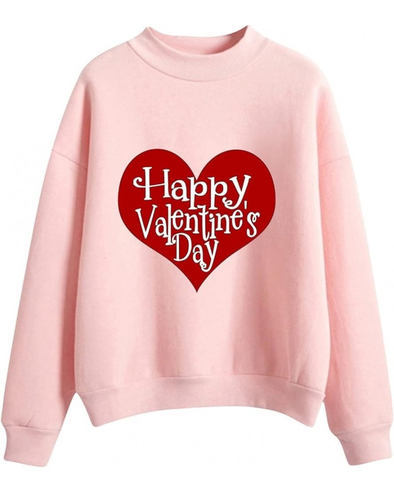 Women Valentine's Day Printing Sweatshirt Crewneck Sweatshirts,Knit Tops,Sweater Christmas,Ugly Plus Size Hoodiess A9-rd2 $3....