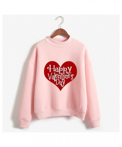 Women Valentine's Day Printing Sweatshirt Crewneck Sweatshirts,Knit Tops,Sweater Christmas,Ugly Plus Size Hoodiess A9-rd2 $3....