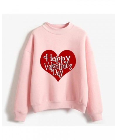 Women Valentine's Day Printing Sweatshirt Crewneck Sweatshirts,Knit Tops,Sweater Christmas,Ugly Plus Size Hoodiess A9-rd2 $3....