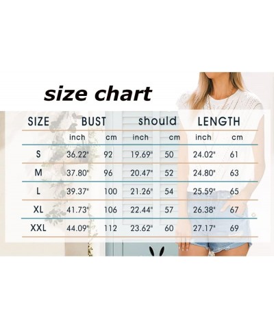 Womens Cap Sleeve Tops Summer Crew Neck Shirt Lightweight Crochet Knit Sweater 1a-white $19.59 Sweaters