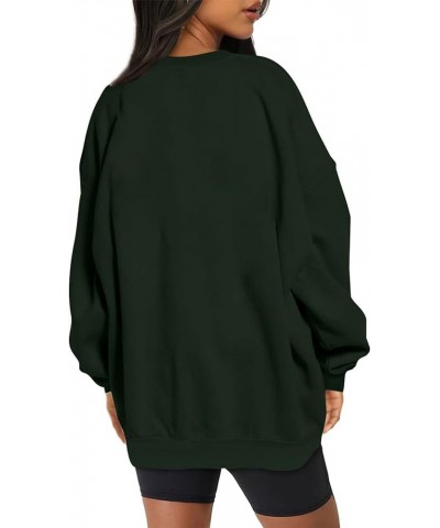 RMXEi Women Casual Hoodie,Women's Casual Fashion Long Sleeve Solid Color Zip Sweatshirt Top Dark Green-5 $15.20 Hoodies & Swe...