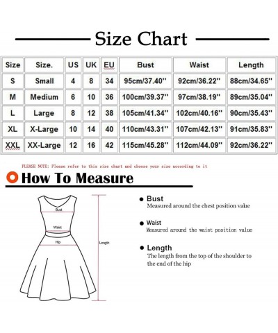 Vintage Summer Cotton Linen Dress for Women Casual Short Sleeve Ruched T Shirts Dress Loose Fit A-Line Beach Sundress Orange ...