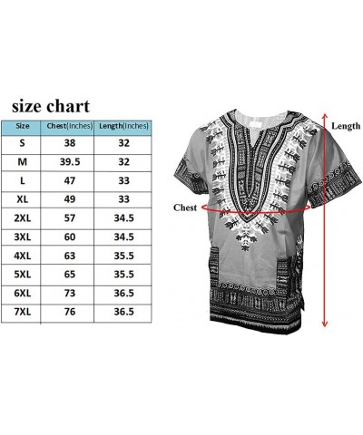 Coral Red Traditional African Print Dashiki Shirt Coral Red $18.40 Blouses