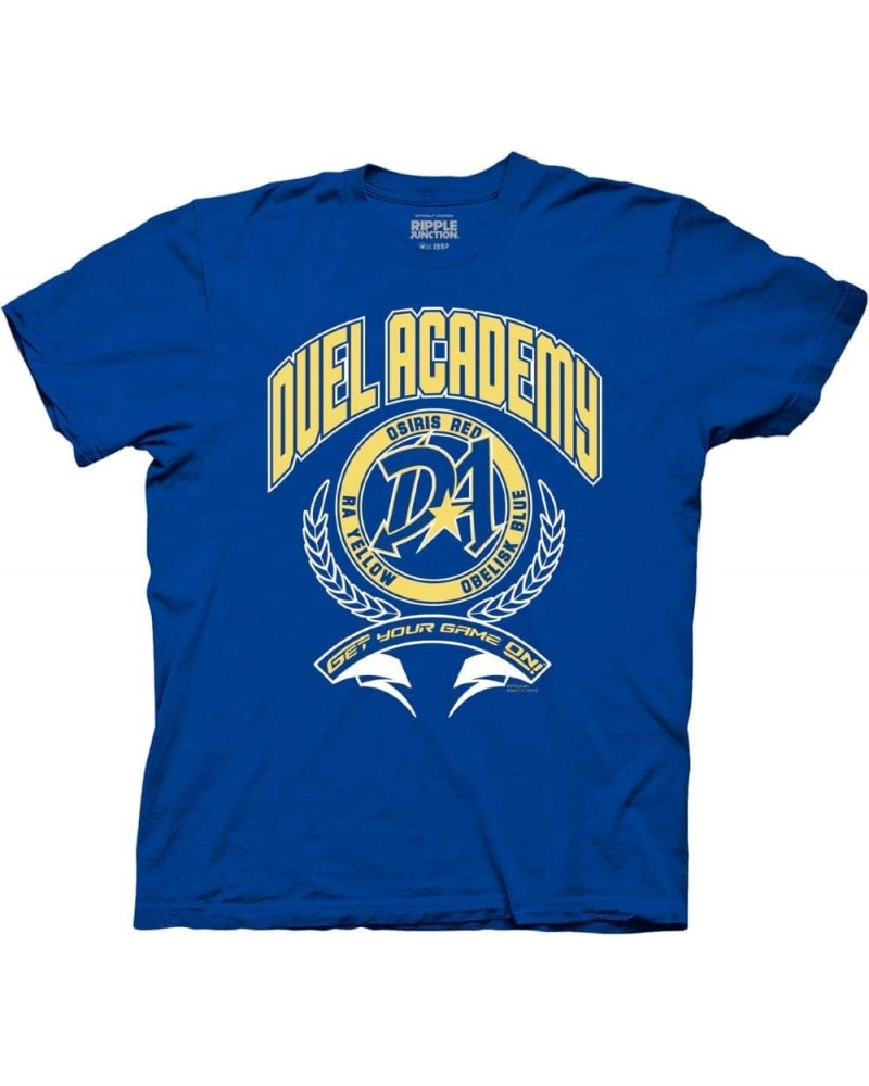 Yu-Gi-Oh! GX Duel Academy Anime Adult T-Shirt Officially Licensed Royal $15.38 Tops