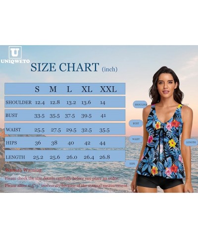 Tummy Control Tankini Bathing Suits for Women 2 Piece Swimsuits Tank Top with Boyshorts Vintage Skull $16.11 Swimsuits