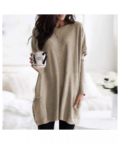 2023 Fall Comfort Totally Smitten Sweater.Women's Casual Long Sleeve Loose Crew Neck Sweater Small Green $9.87 Sweaters