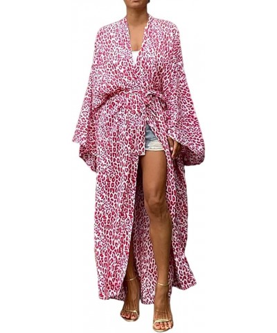 Women's Bikini Bathing Suit Cover Up Swimwear Open Front Kimono Jacket Cardigan Long Robe Dress Print 27 $16.49 Swimsuits