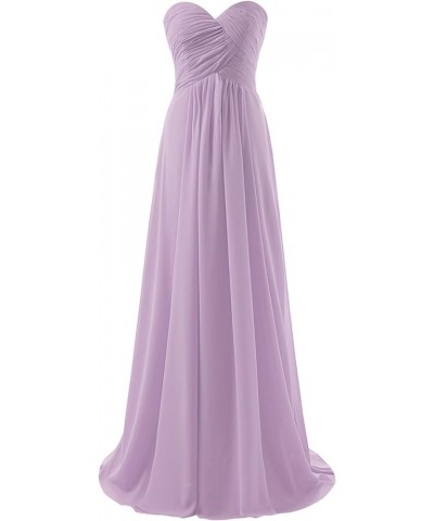 Women's Short/Long Chiffon Prom Party Dresses Ruched Evening Gown Sweetheart Open Back Pleats Bridesmaid Dress Z-lalic $17.20...