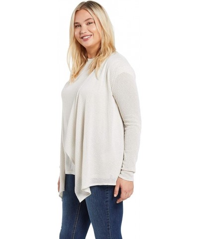 Women's Go Go Wrap Open Front Cardigan Sweater (Regular & Plus Size) Regular Oatmeal $12.01 Sweaters