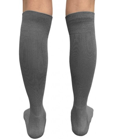 Knee High Sports Athletic Baseball Softball Socks, 4 Pairs Pack Charcoal Gray $12.30 Activewear