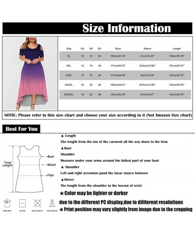 Maxi Dress for Women Beach Vacation Fashion Plus Size Summer Sexy Dresses Crewneck Short Sleeve Flowy Long Dress 03-green Sun...