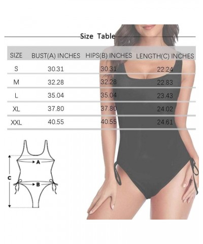 Custom Face Bikini Set High Waisted Flounce Swimwear Swimsuit for Women Multi 17 $17.84 Swimsuits