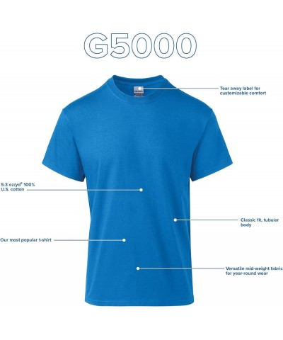 Heavy Cotton T-Shirt, Style G5000, Multipack Daisy (12-pack) $16.48 T-Shirts