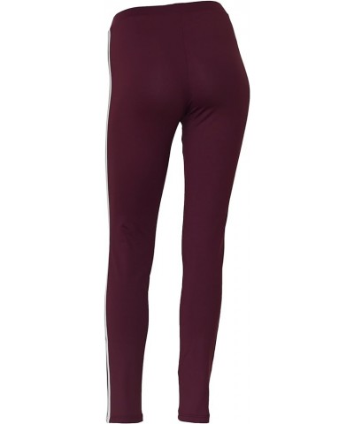 Women UPF 50+ Long Leggings Swimsuit Pants Beach Bathing Swim Rash Guard Bottom (RPG+KW+RSSP) Dark Wine_2l $10.15 Swimsuits