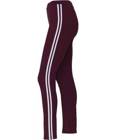 Women UPF 50+ Long Leggings Swimsuit Pants Beach Bathing Swim Rash Guard Bottom (RPG+KW+RSSP) Dark Wine_2l $10.15 Swimsuits