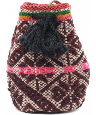 Peruvian Drawstring Bag - Small Red $11.64 Jackets