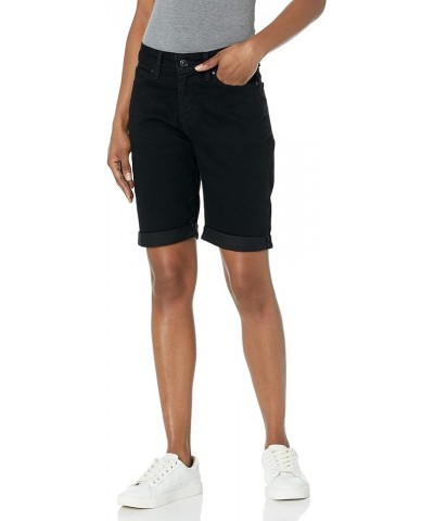 Women's Mid-Rise Bermuda Shorts (Also Available in Plus) Standard Black Opal $9.68 Shorts