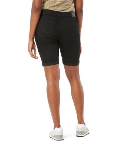 Women's Mid-Rise Bermuda Shorts (Also Available in Plus) Standard Black Opal $9.68 Shorts