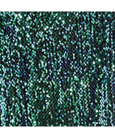 Women's Plus Size Sequin Glitter Dress V Neck Bodycon Party Club Cocktail Evening Mini Dresses Green $27.44 Dresses