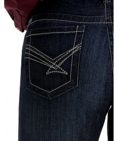 Women's Dark Stonewash Ada Relaxed Jeans - Mj80252072 Dark Stonewash $32.78 Jeans