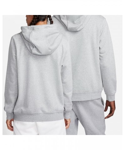 Women's NSW Fleece Hoodie Full Zip Varsity Dark Grey Heather/White $30.25 Activewear