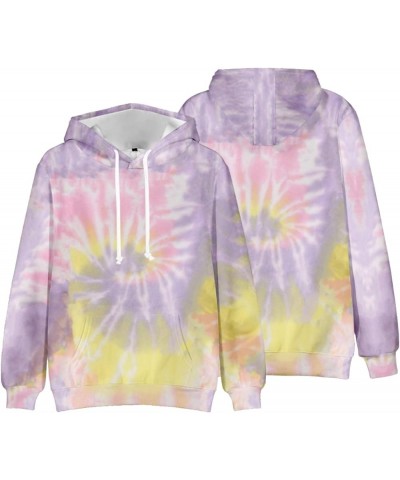 Women Plus Size Ombre Tie Dye Hoodie Top Irregular Graphic Oversized Hooded Sweatshirt Fall Loose Long Sleeve Casual Pullover...