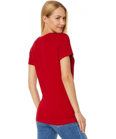 Stretch Crew Neck Tee Engine Red $11.99 T-Shirts