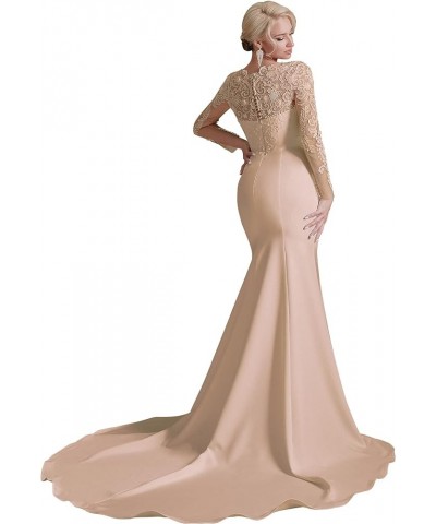 Elegant Beach Wedding Dresses for Bride Lace Applique Evening Dress Ball Gowns Vestidos de Novia 1995 Champagne $82.50 Dresses