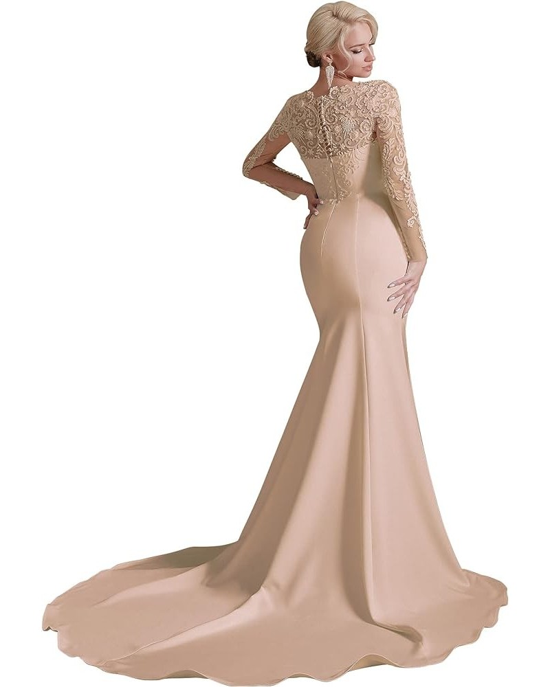 Elegant Beach Wedding Dresses for Bride Lace Applique Evening Dress Ball Gowns Vestidos de Novia 1995 Champagne $82.50 Dresses