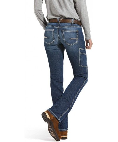 Female Rebar DuraStretch Riveter Straight Leg Jean Nightride 33 $33.52 Jeans