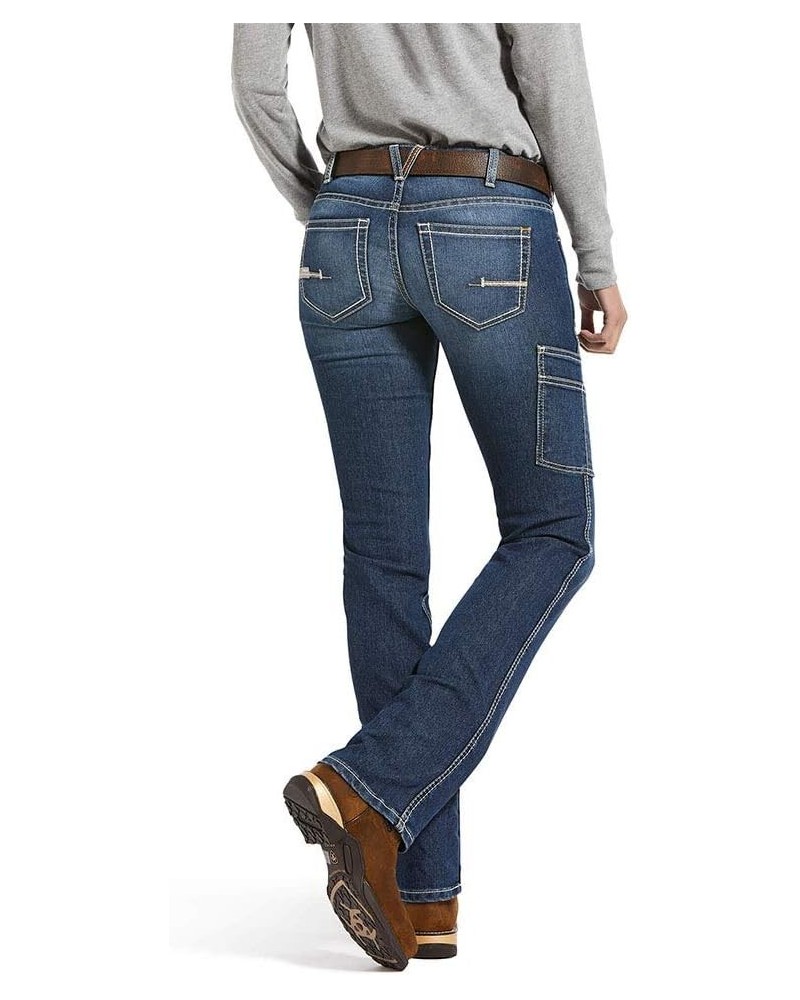 Female Rebar DuraStretch Riveter Straight Leg Jean Nightride 33 $33.52 Jeans