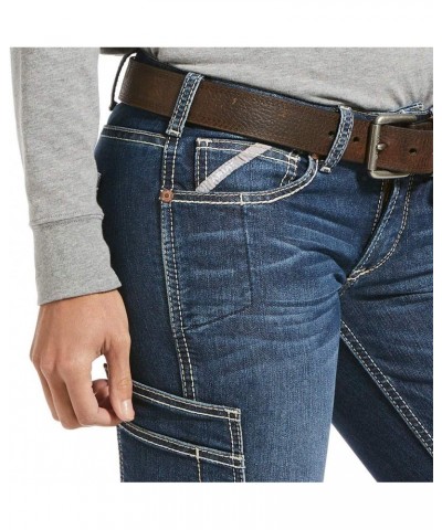 Female Rebar DuraStretch Riveter Straight Leg Jean Nightride 33 $33.52 Jeans