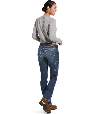 Female Rebar DuraStretch Riveter Straight Leg Jean Nightride 33 $33.52 Jeans