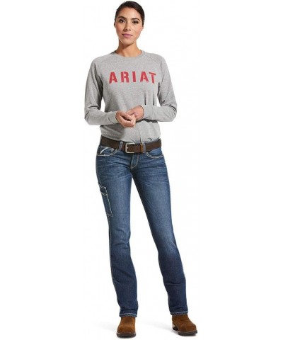 Female Rebar DuraStretch Riveter Straight Leg Jean Nightride 33 $33.52 Jeans