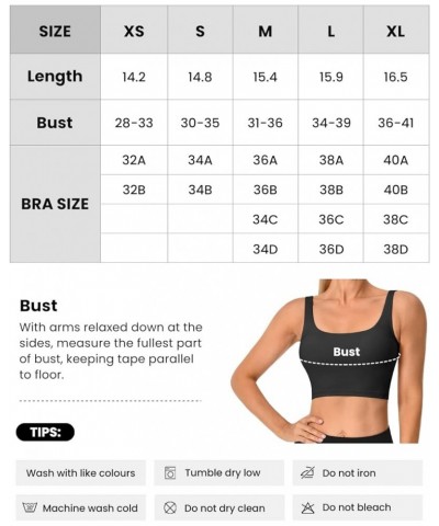 cocorskin Longline Sports Bras for Women Padded Yoga Workout Bra Medium Support Crop Top with Build in Bra 4 Black $11.51 Act...