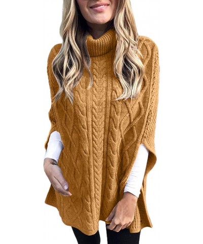 Oversized Sweater for Women Tops Pullover Turtleneck Sweater Long Sweater Round Neck Striped Pullover Womens 4-ye1 $24.24 Swe...